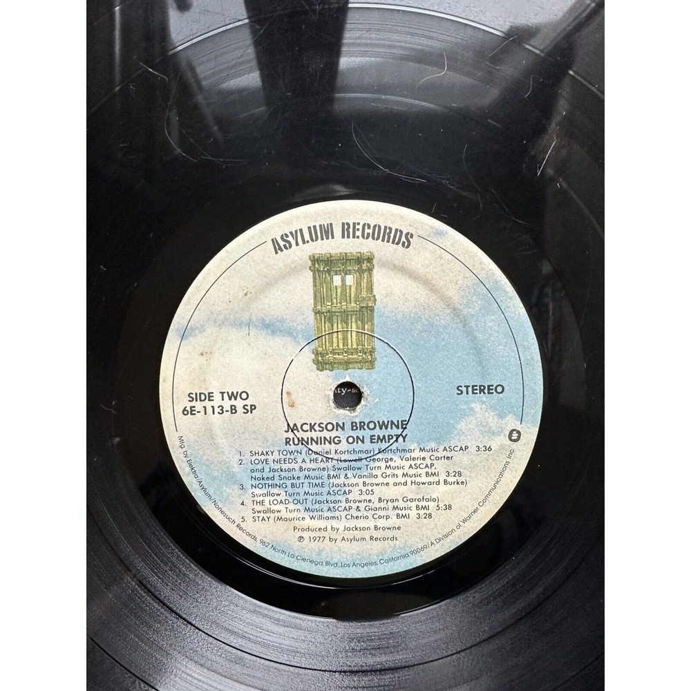 Jackson Browne "Running On Empty" 1977 Aust 1st.Press Excellent+++ Vinyl LP - Picture 8 of 15